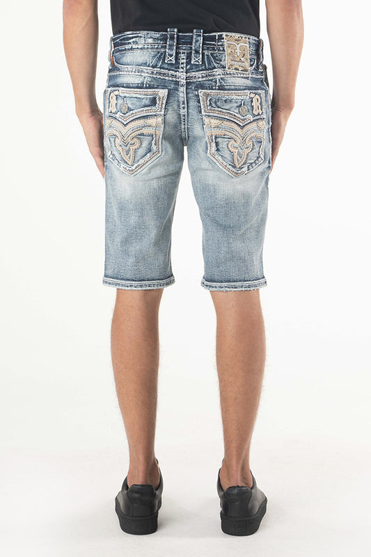 ELIN DENIM SHORTS - Rock Revival Store