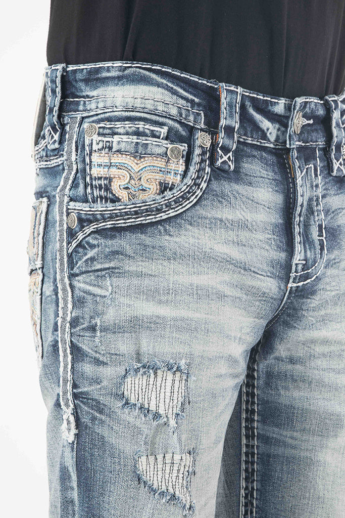 ELIN DENIM SHORTS - Rock Revival Store