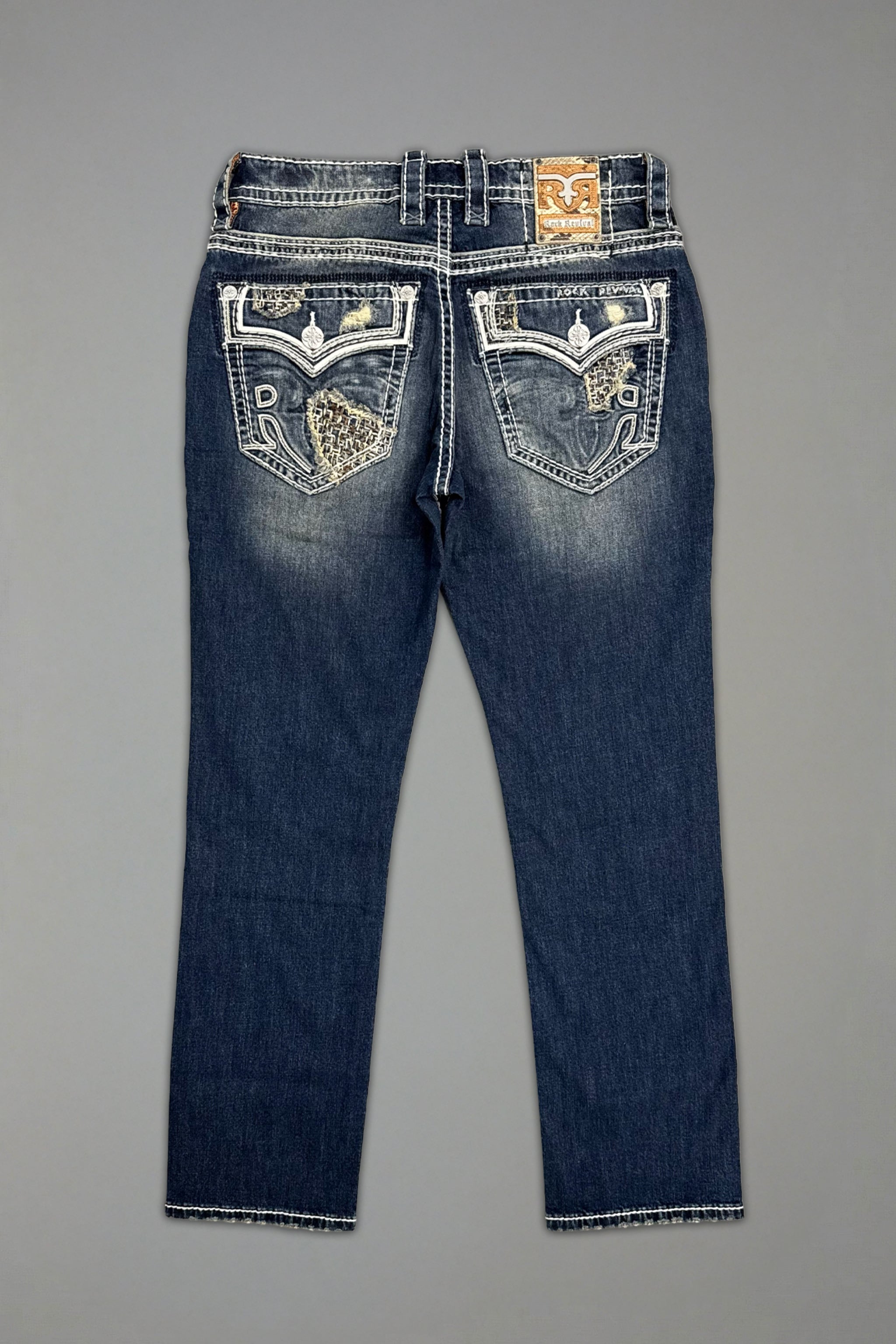 Mckay Straight Jeans In Dark Blue