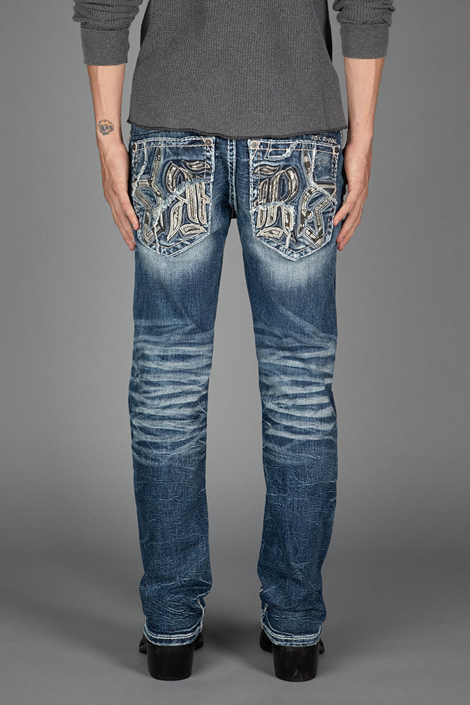 2024 NWOT Men's Rock Revival Jeans Size 33x31