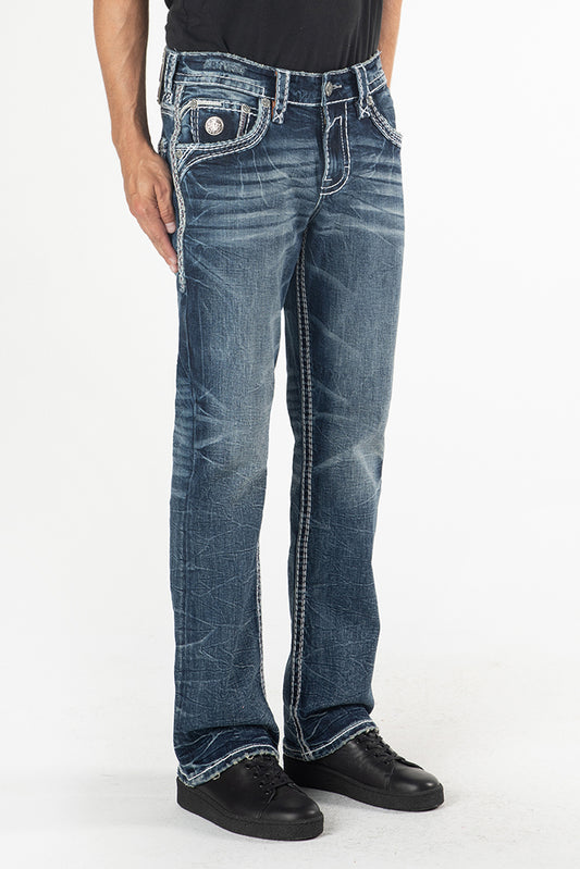 MARQUIS B201R BOOT CUT JEAN - Rock Revival Store