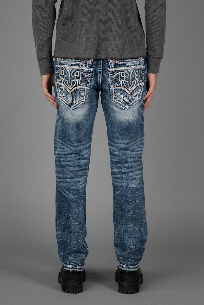 Rock Revival outlet Lofton Relaxed Straight Jeans