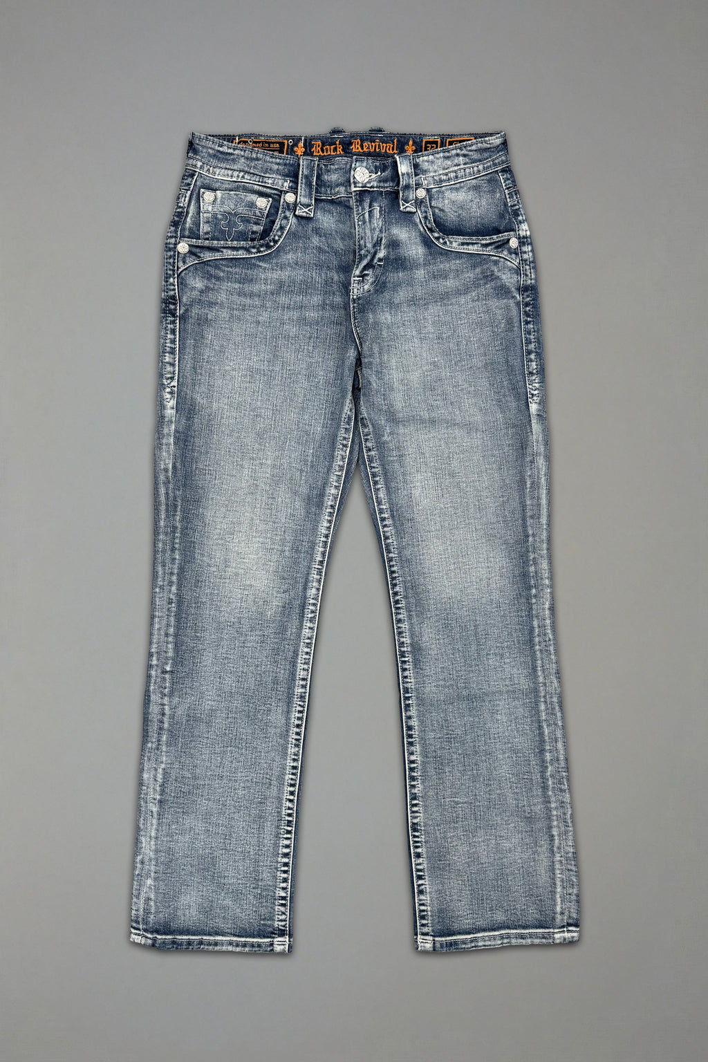 Clark Relaxed Straight in Light Wash
