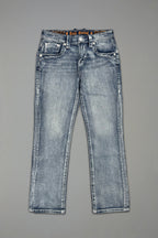 Clark Relaxed Straight in Light Wash
