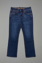 Clark Relaxed Straight in Dark/Red