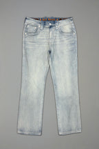 Clark Relaxed Straight in Super Light Wash