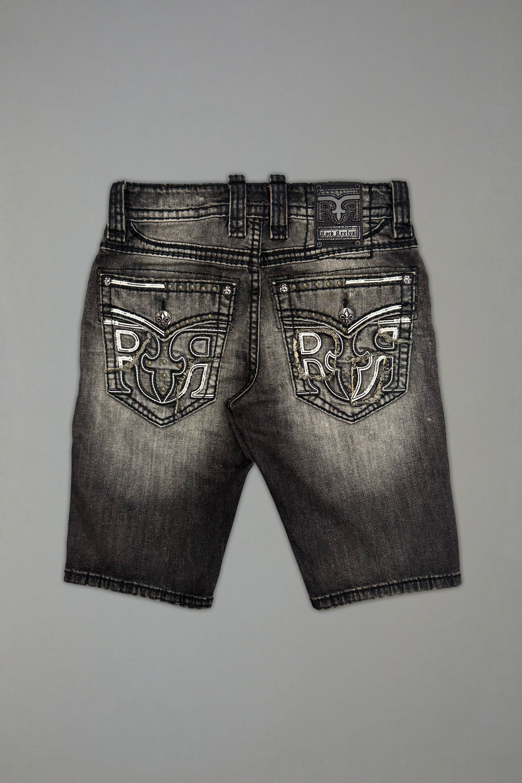Adan (H201) Denim Shorts (4/30/26-+INV) - Rock Revival®
