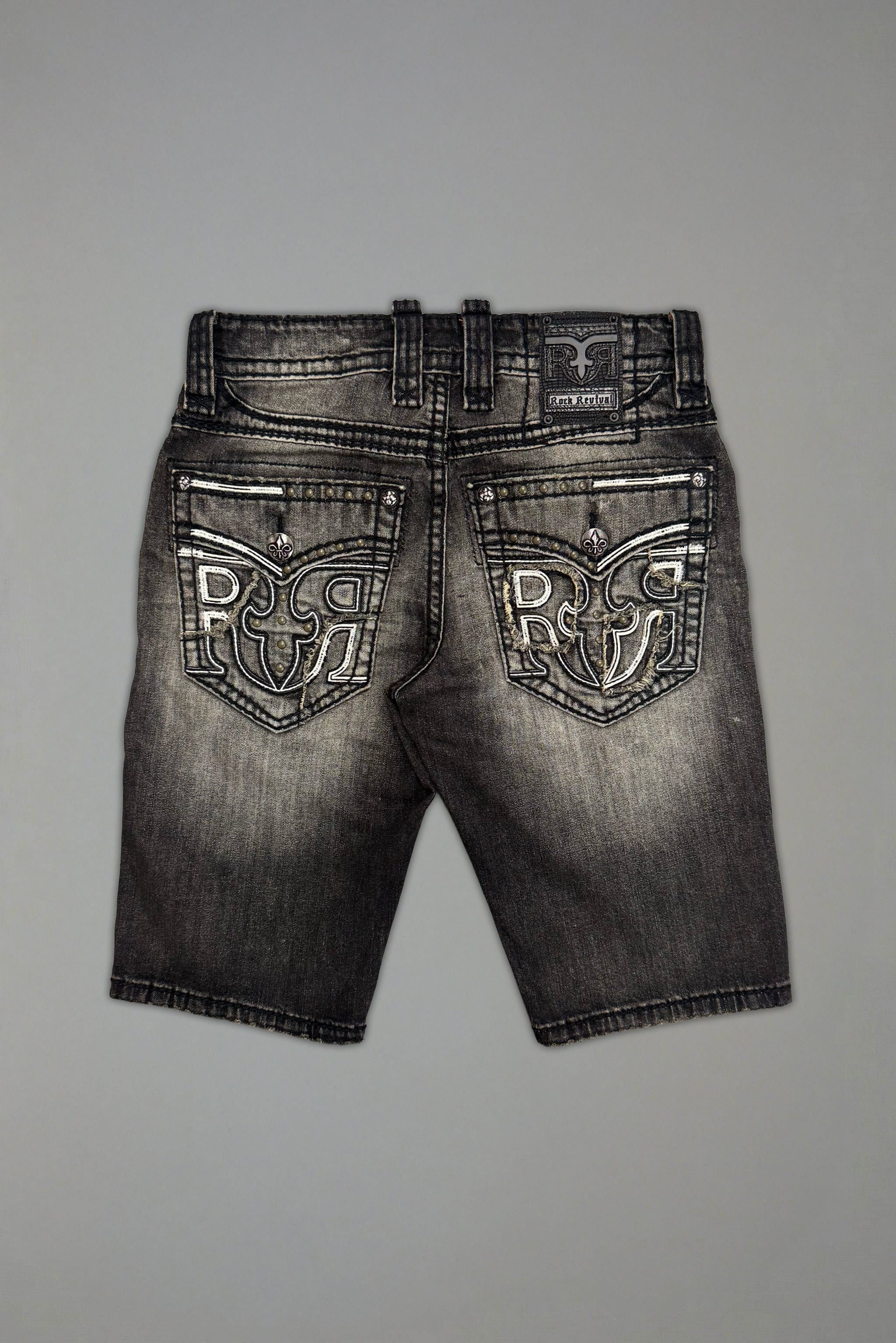 Adan (H201) Denim Shorts (4/30/26-+INV) - Rock Revival®