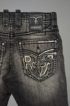 Adan (H201) Denim Shorts (4/30/26-+INV) - Rock Revival®