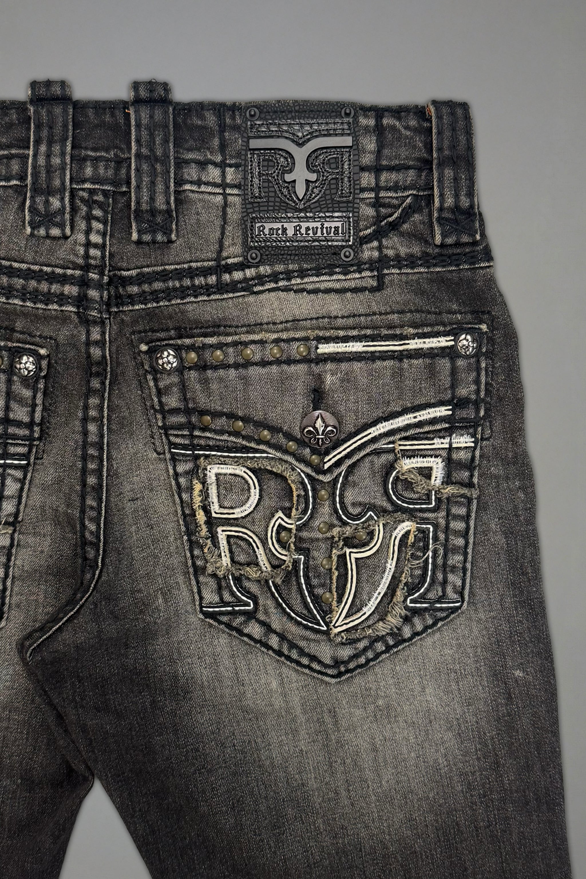 Adan (H201) Denim Shorts (4/30/26-+INV) - Rock Revival®