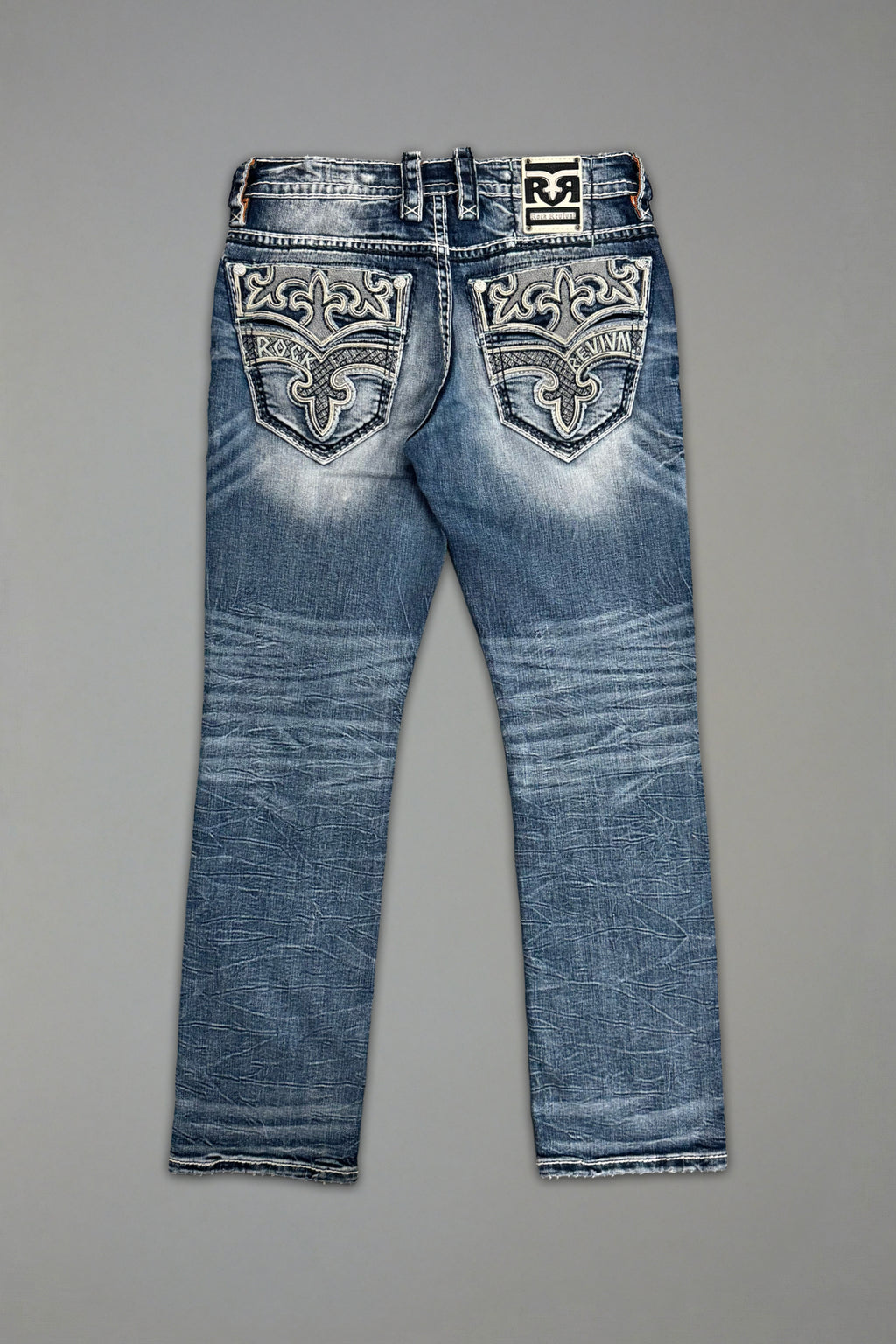 Milo Straight Jeans in Medium Blue