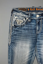 Milo Straight Jeans in Medium Blue