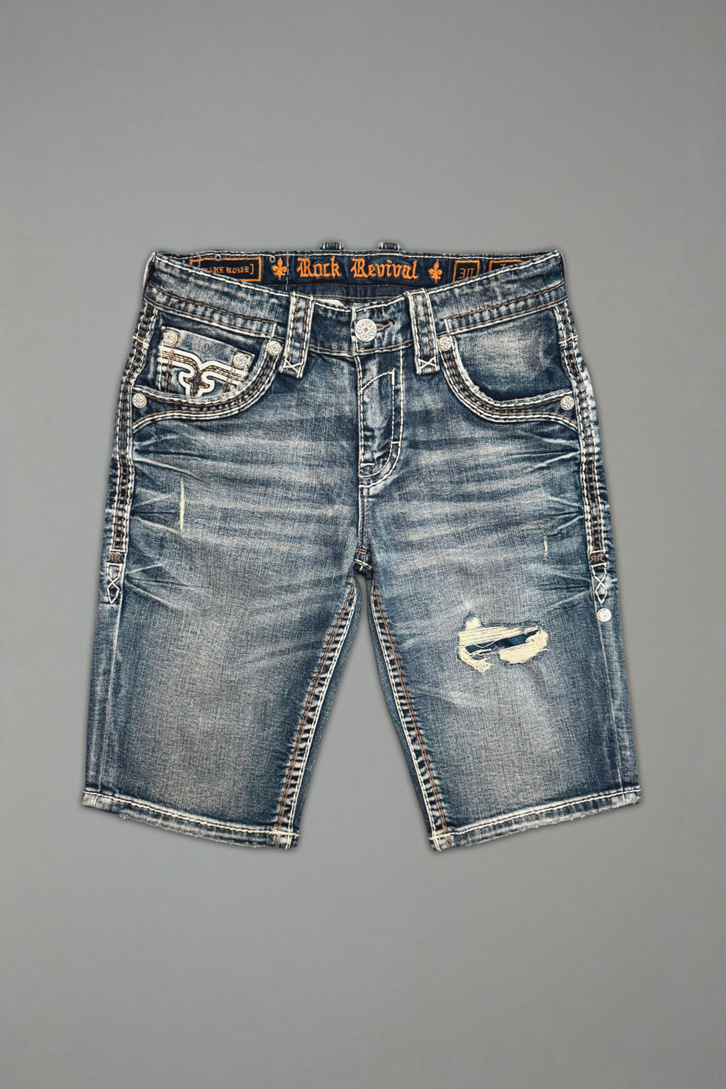 Zayn Denim Shorts (4/30/26-+INV) - Rock Revival®