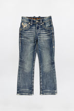 Knox Boys Bootcut Jeans in Medium Blue