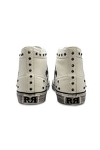 Roadie Hi-Top Sneakers in White - Rock Revival®