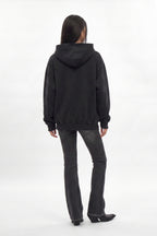 Iron Relic Hoodie in Black (Women's Version) - Rock Revival®