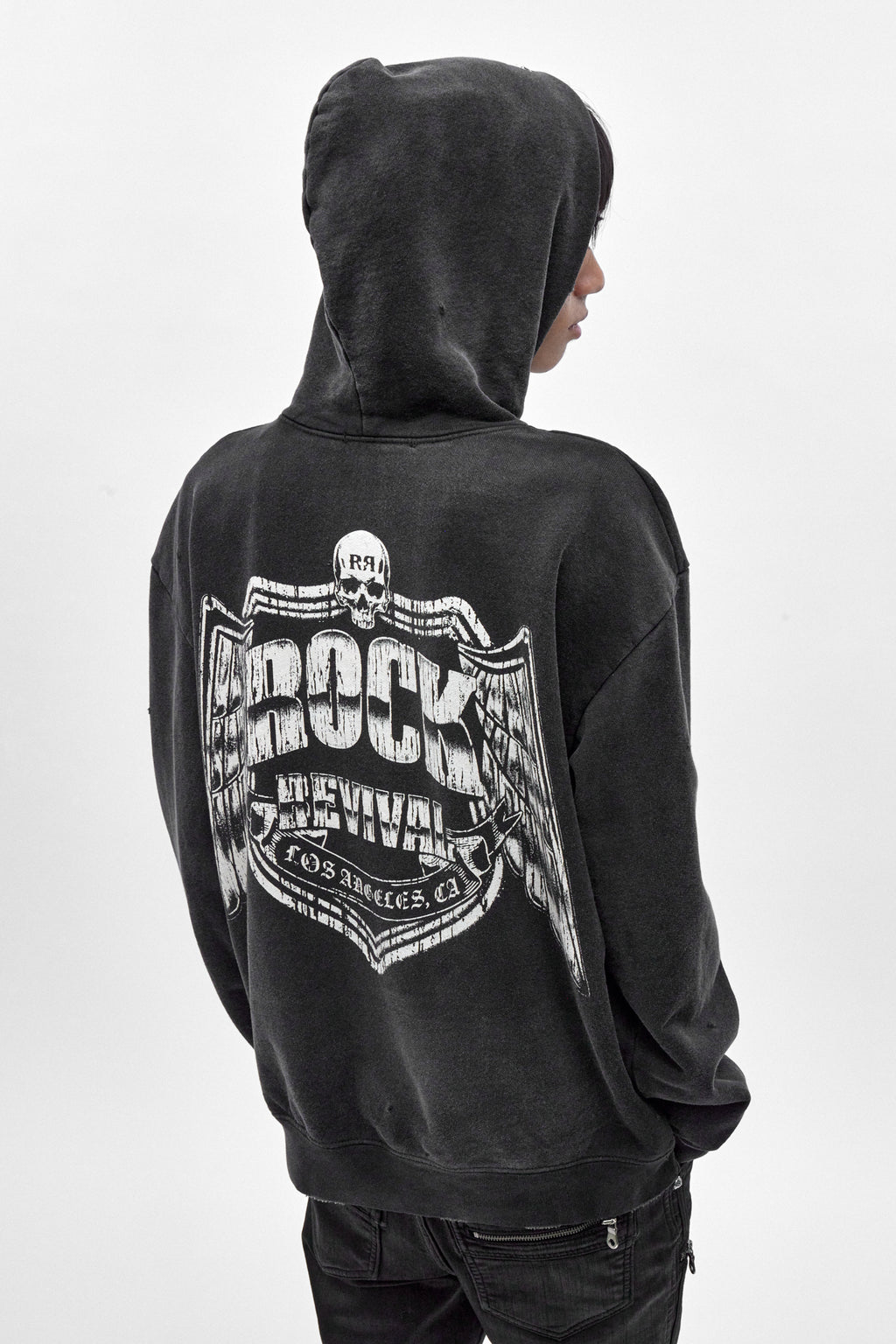 (RRH10217) Mayhem Hoodie in Black (5/30/26-DESC+IMG+MSRP) - Rock Revival®