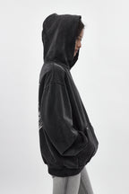 (RRH10217W) Mayhem Hoodie in Black (Women's Version) - Rock Revival®