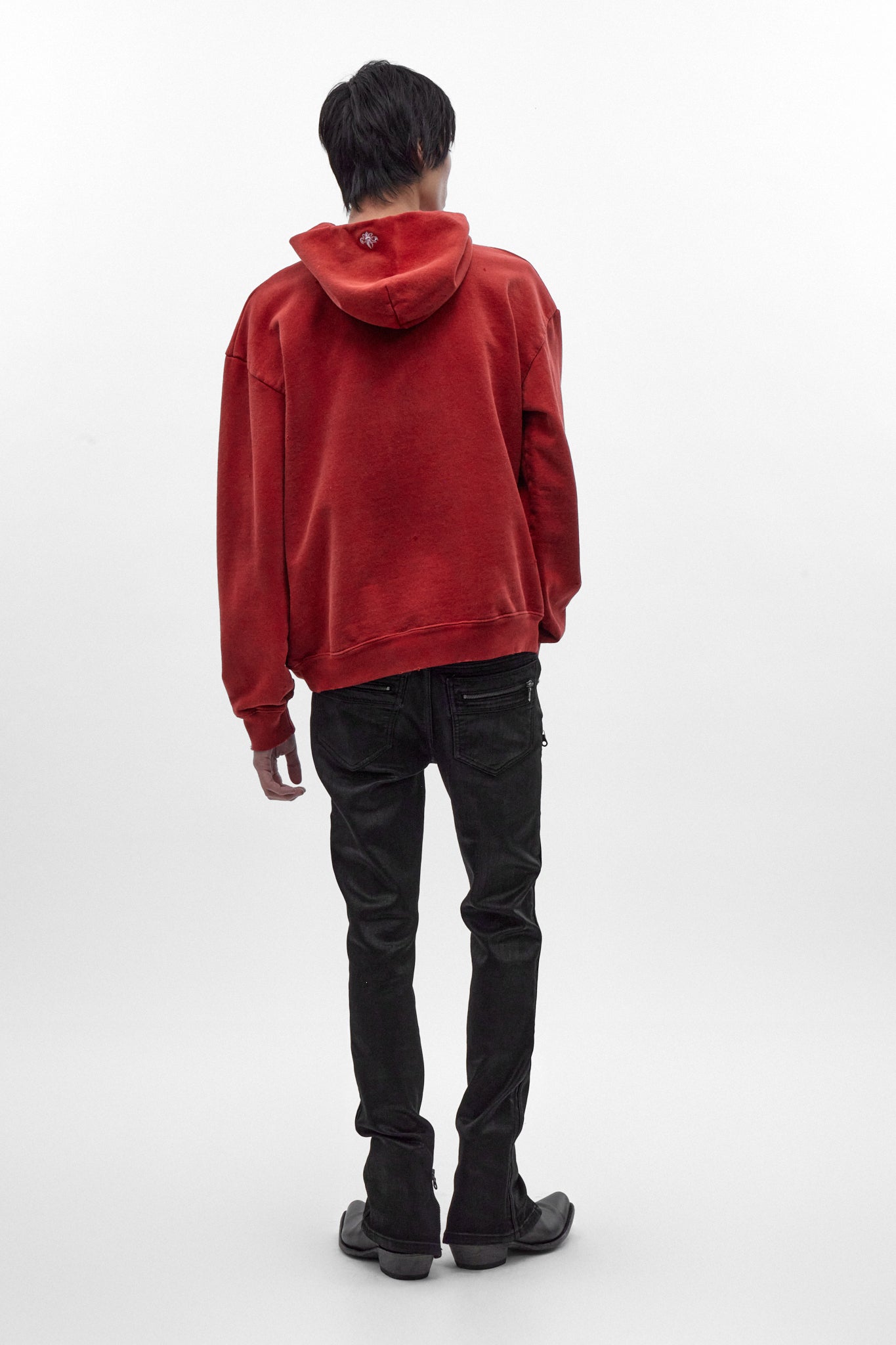 (RRH10218) Graveyard Hoodie in Red (5/30/26-DESC+IMG+MSRP) - Rock Revival®