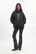 Graveyard Hoodie in Black (W) - Rock Revival®