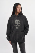 Graveyard Hoodie in Black (W) - Rock Revival®