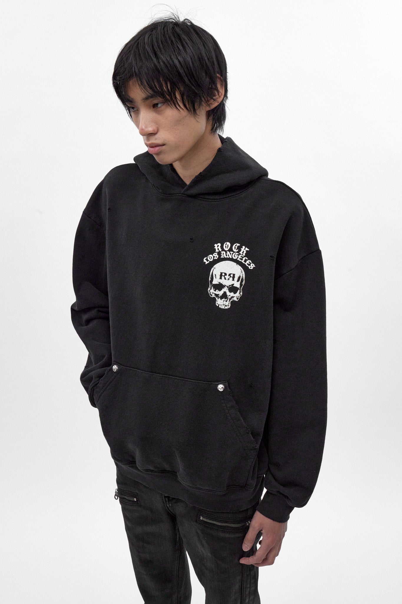 (RRH10219) Grim Hoodie in Black (5/30/26-DESC+IMG+MSRP) - Rock Revival®