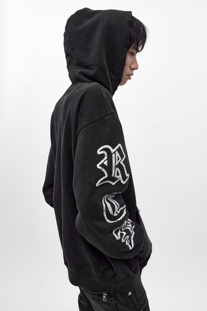 RRH10220 BLACK - Hoodie in Black (5/30/26-DESC+IMG+MSRP) - Rock Revival®
