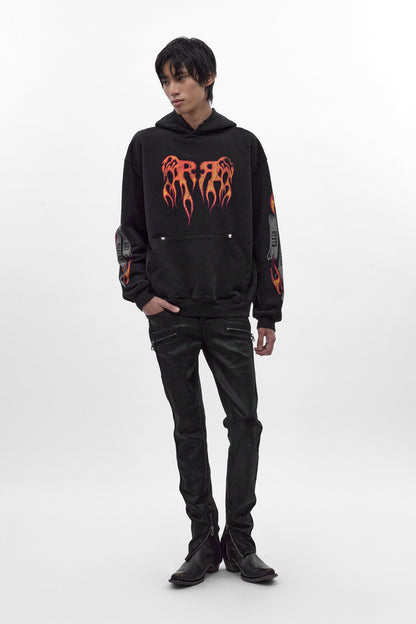 (RRH10222) Pyro Hoodie in Black (5/30/26-DESC+IMG+MSRP) - Rock Revival®
