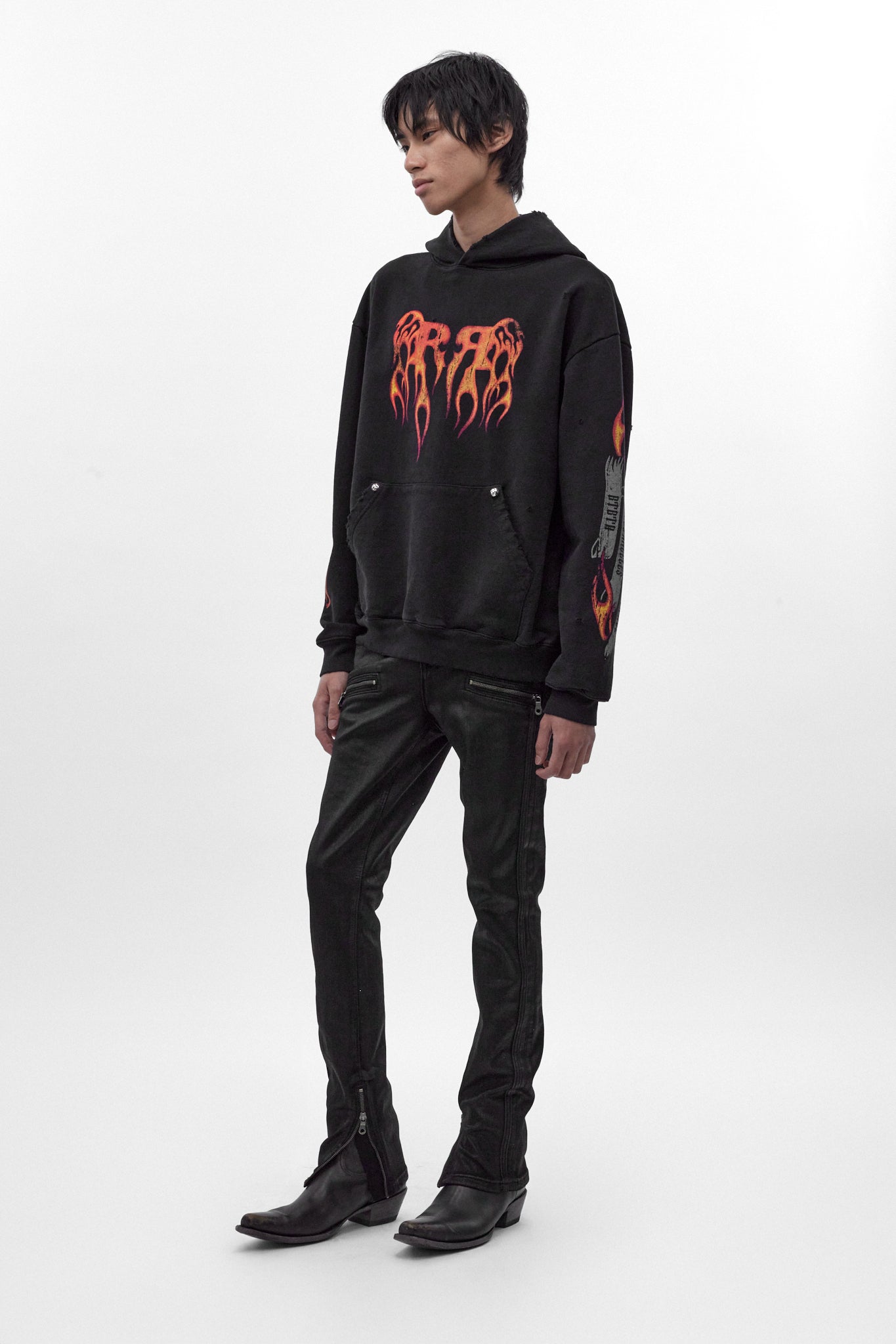 (RRH10222) Pyro Hoodie in Black (5/30/26-DESC+IMG+MSRP) - Rock Revival®