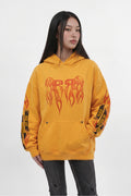 (RRH10222W) Pyro Hoodie in Yellow (Women's Version) - Rock Revival®
