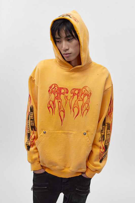 (RRH10222) Pyro Hoodie in Yellow  (5/30/26-DESC+IMG+MSRP) - Rock Revival®