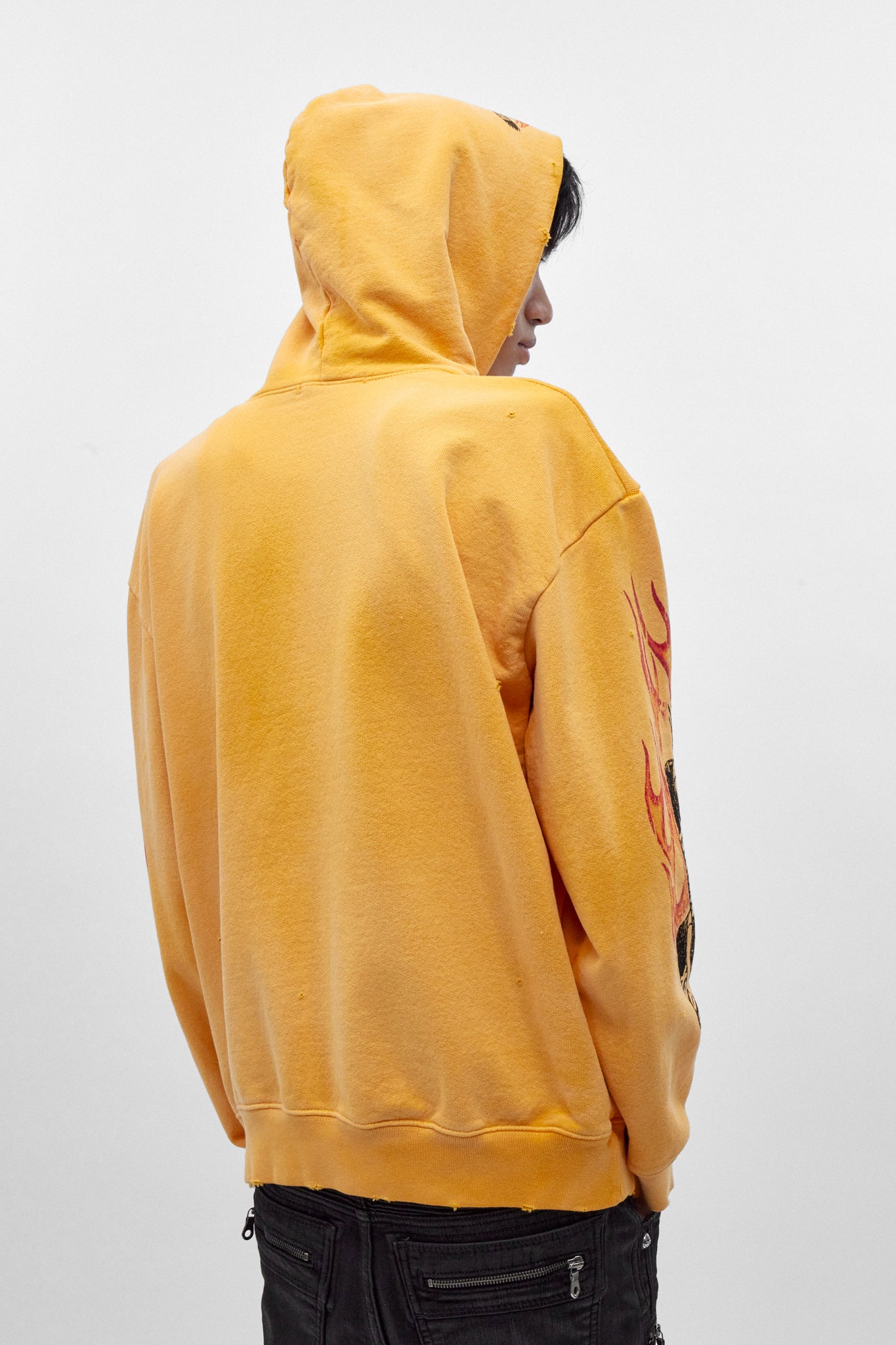 (RRH10222) Pyro Hoodie in Yellow  (5/30/26-DESC+IMG+MSRP) - Rock Revival®