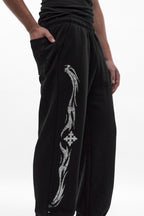 RR Crest Sweatpants in Black