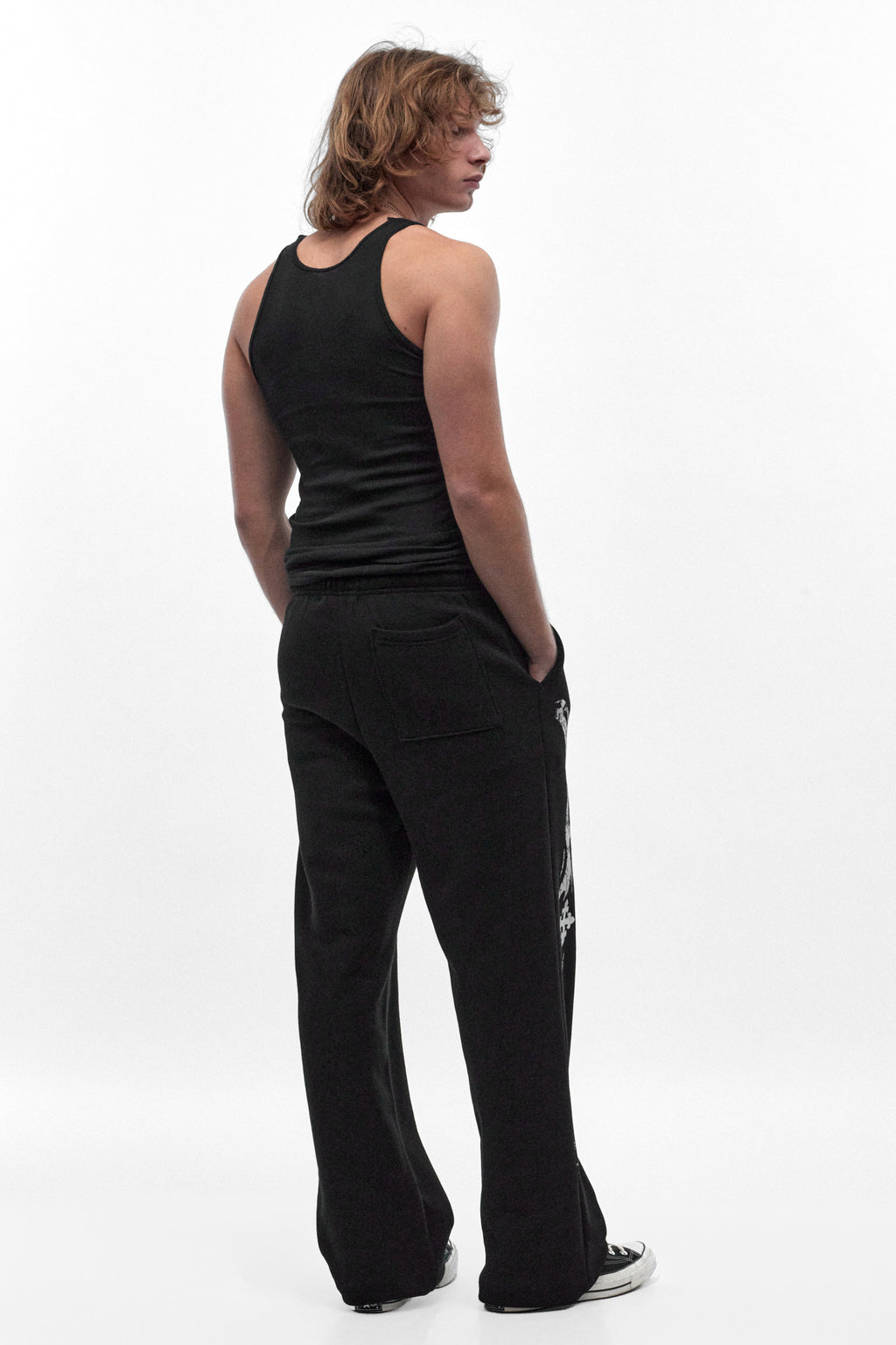 RR Crest Sweatpants in Black