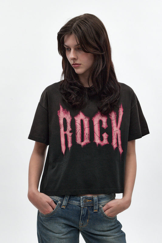Rock Loose Tee in Black - Rock Revival®