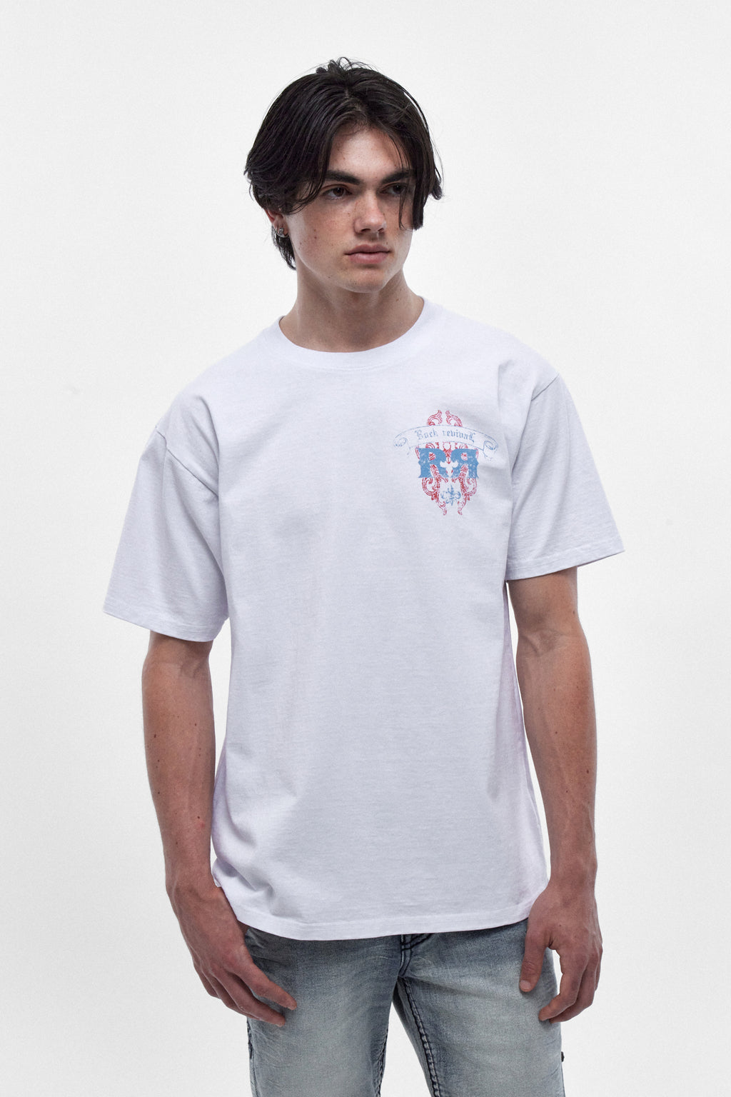 Cross Forme Tee in White
