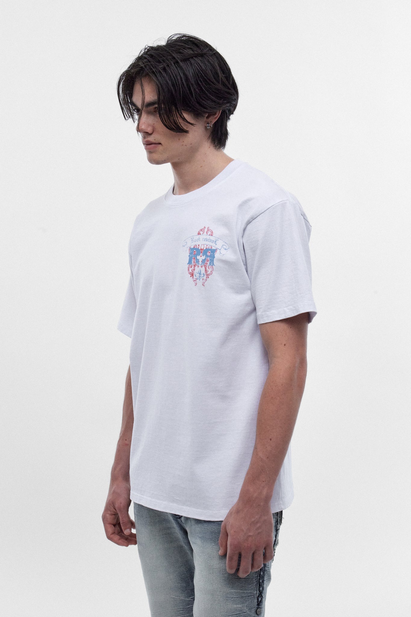 Cross Forme Tee in White