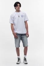 Cross Forme Tee in White