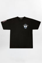 Cross Forme Tee in Black Dust/Pink/Blue