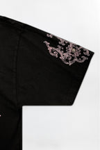 Cross Forme Tee in Black Dust/Pink/Blue
