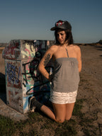 Rock Revival Winged Baroque Snapback Hat in Black Dust