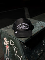 Rock Revival® Logo Snapback Trucker Hat in Black