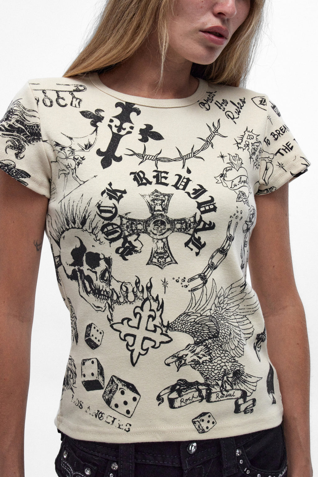 Rock Revival Fitted Tee