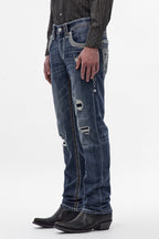 Rylee Straight Jeans in Dark Blue