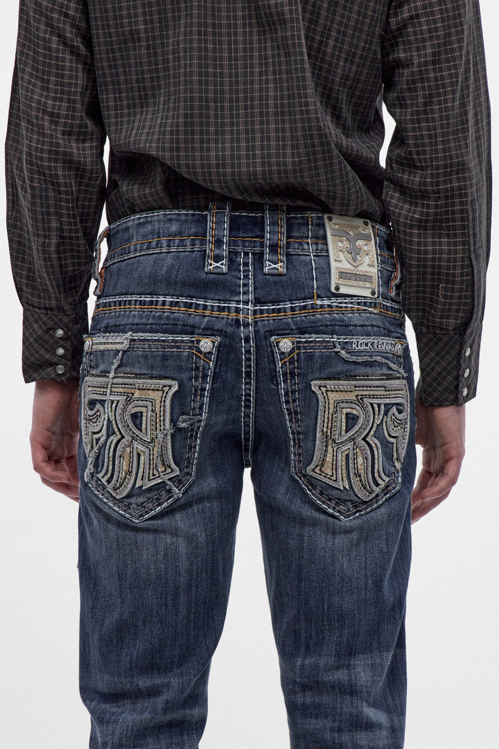 Rylee Straight Jeans in Dark Blue