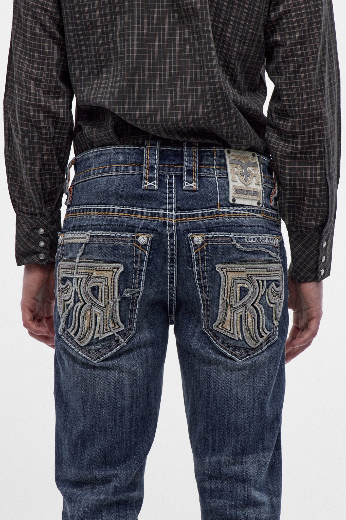 Rylee Straight Jeans in Dark Blue