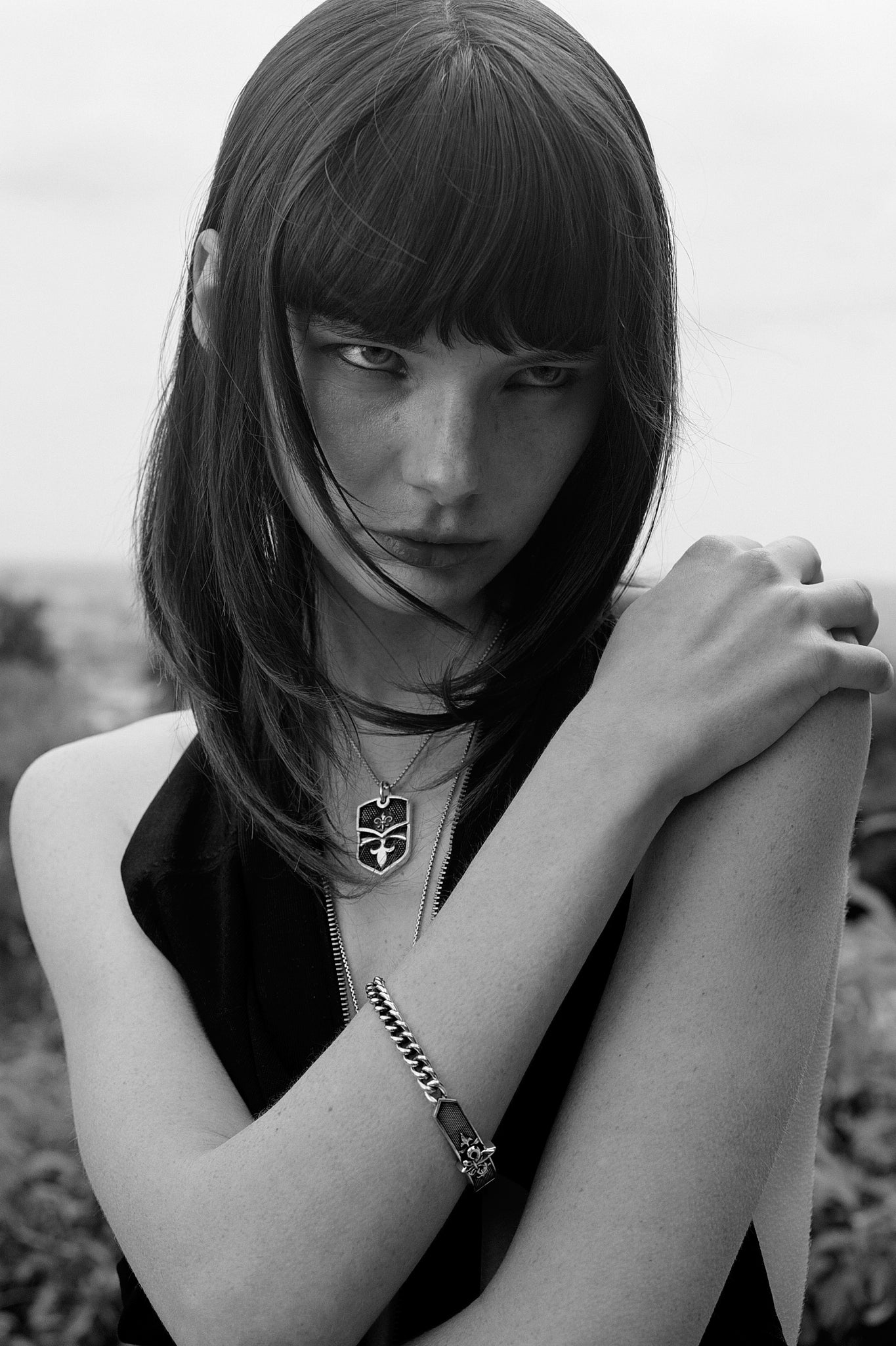 Fleur De Lis ID Bracelet - Rock Revival®