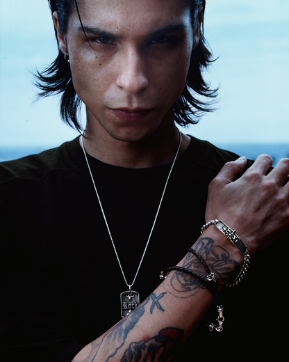 Double Wrap Braided Leather Bracelet - Rock Revival®