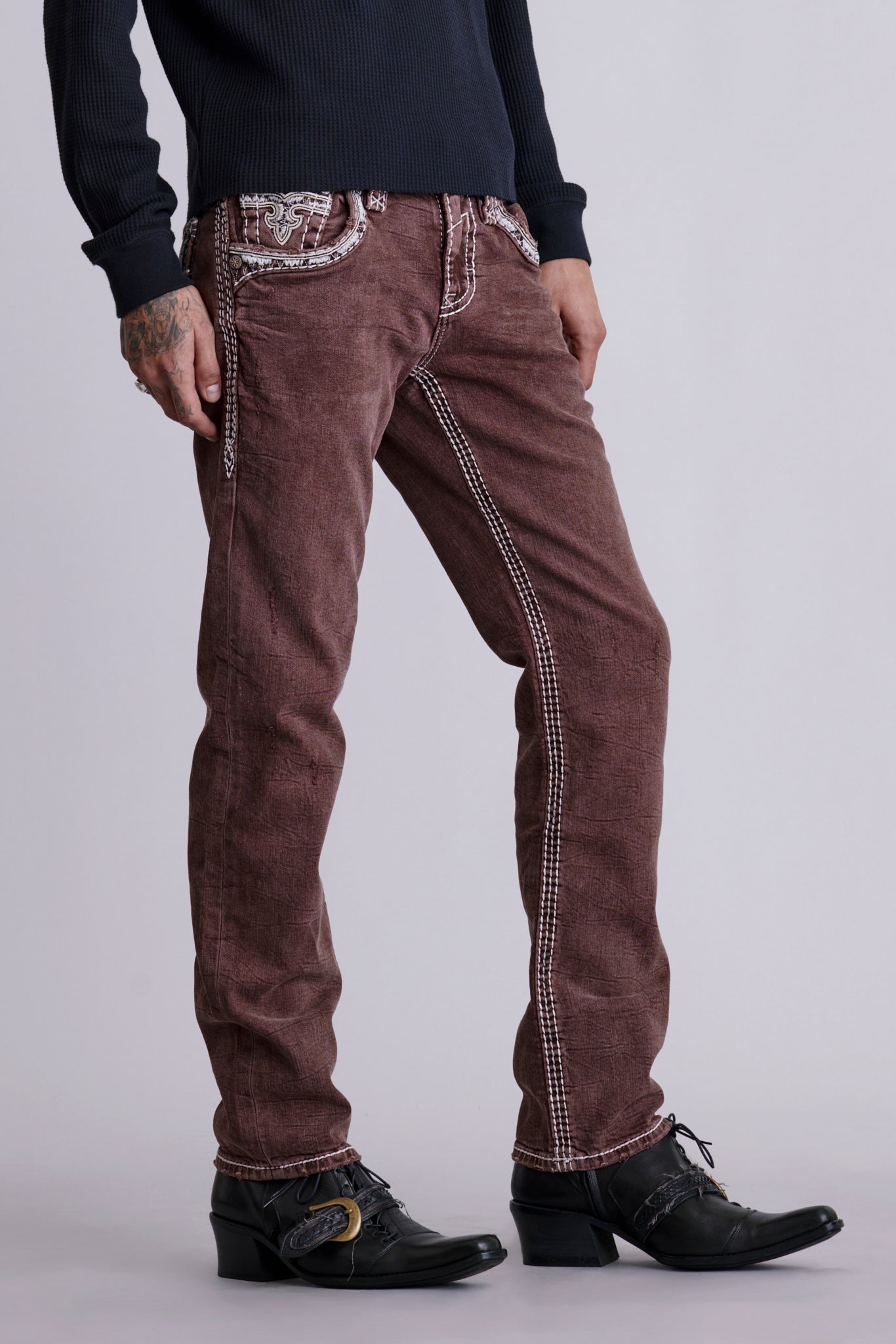 Bayley Straight Jeans - Rock Revival®