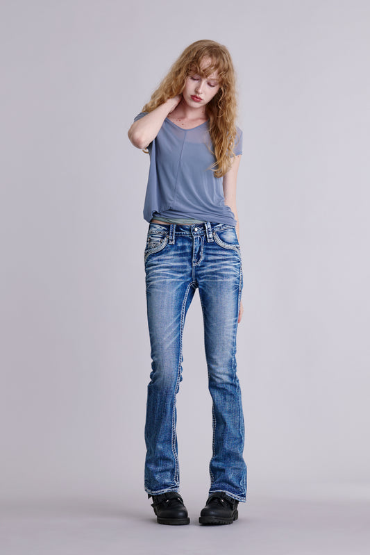 Jiselle Bootcut Jeans - Rock Revival®